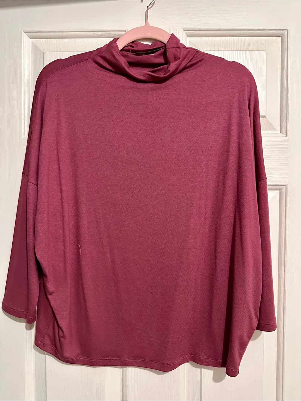 Anthropologie Draped Mock Neck Sweater - Roseberry
